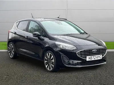 Used Ford Fiesta Titanium X 125 HP (91 kW) 2022 Black Hatchback