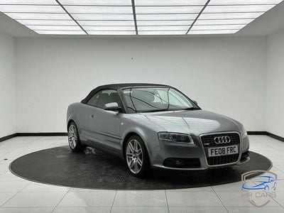 Used Audi A4 Cabriolet S-Line 197 HP (144 kW) 2008 Grey Cabriolet