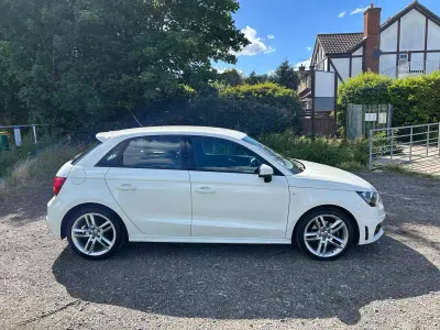 Used Audi A1 S-Line 2013 White Hatchback