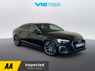 Used Audi A5 S-Line 2022 Black Coupe