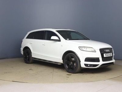 White Used 2012 Audi Q7 S-line plus SUV | £10,495 (Good price)