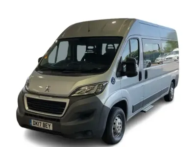 Used Peugeot Boxer 130 HP (95 kW) 2017 Silver Van
