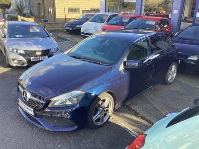 Blue Used 2018 Mercedes A180 AMG line Hatchback | £9,995 (Good price)