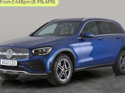 Used Mercedes GLC220 AMG line 194 HP (142 kW) 2022 Blue Estate