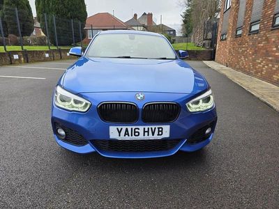 Used BMW 116 M Sport 2016 Blue Hatchback