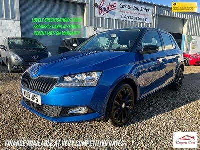 Blue Used 2019 Skoda Fabia Colour Edition Hatchback | £7,995 (Fair price)