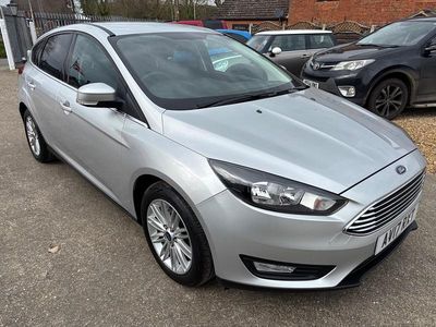 Used Ford Focus Zetec 2017 Silver Hatchback