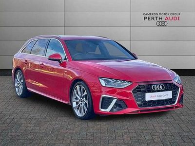 Used Audi A4 S-Line 201 HP (147 kW) 2024 Red Estate