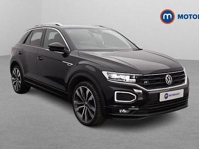 Black Used 2021 VW T-Roc R-line SUV | £18,849 (Fair price)