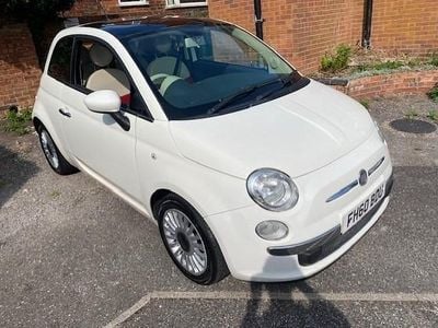 White Used 2011 Fiat 500 Lounge Hatchback | £2,995 (Fair price)
