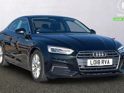 Used Audi A5 Sport 150 HP (110 kW) 2018 Black Coupe