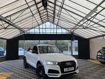 Used Audi Q3 Black Edition 150 HP (110 kW) 2018 White SUV