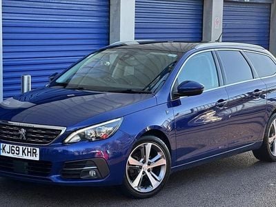 Blue Used 2020 Peugeot 308 SW S Estate | £5,995 (Good price)