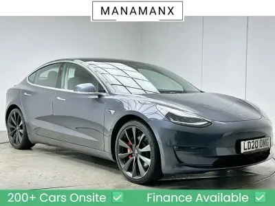 Used Tesla Model 3 Performance 461 kW (627 HP) 2020 Grey Sedan