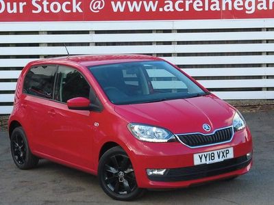 Used Skoda Citigo Colour Edition 60 HP (44 kW) 2018 Red Hatchback
