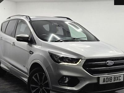 Used Ford Kuga ST-Line 182 HP (133 kW) 2018 Silver SUV