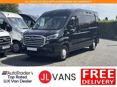 Used Maxus V90 163 HP (119 kW) 2023 Black Van