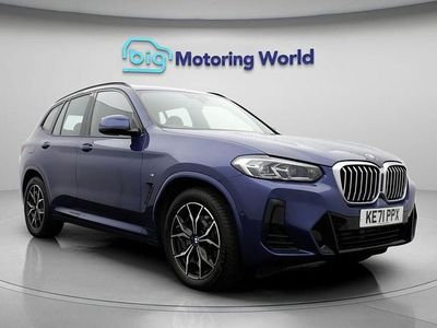 Blue Used 2021 BMW X3 M Sport SUV | £29,100 (Fair price)