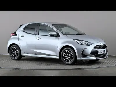 Used Toyota Yaris Hybrid Design 2023 Silver Hatchback
