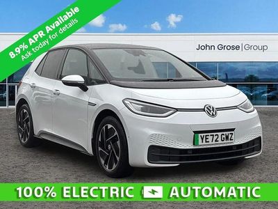 Used VW ID.3 Pro Performance 150 kW (204 HP) 2022 White Hatchback