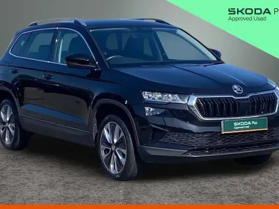 Used Skoda Karoq SE L 110 HP (80 kW) 2023 Black magic pearl effect SUV