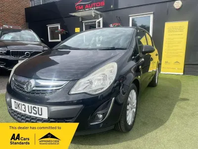 Used Vauxhall Corsa 2013 Black Hatchback