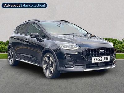 Used Ford Fiesta Active 100 HP (73 kW) 2023 Black Hatchback