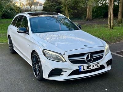 Used Mercedes C43 AMG Premium Plus 2019 White Estate