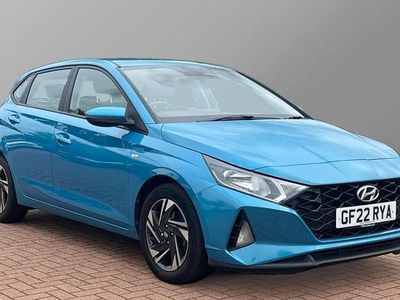Turquoise Used 2022 Hyundai i20 SE Hatchback | £12,977 (Fair price)