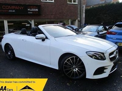 Usado Mercedes E300 AMG line 245 HP (180 kW) 2017 Branco Cabrios