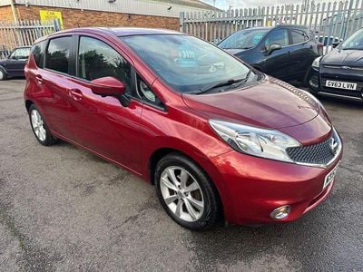 Used Nissan Note Tekna 90 HP (66 kW) 2013 Red MPV