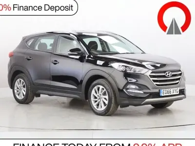 Used Hyundai Tucson SE 116 HP (85 kW) 2016 Black SUV
