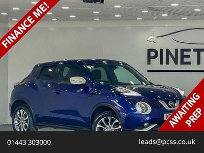 Used Nissan Juke Tekna 117 HP (86 kW) 2017 Blue SUV