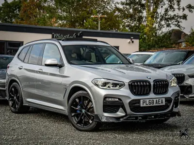Used BMW X3 M Sport 181 HP (133 kW) 2019 Silver SUV