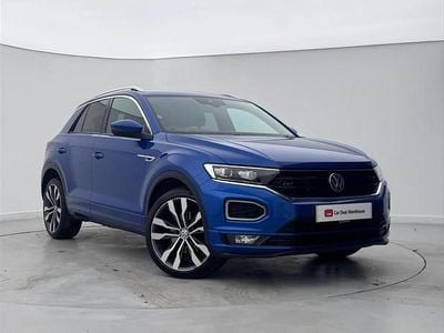 Blue Used 2019 VW T-Roc R-line SUV | £16,498 (Good price)