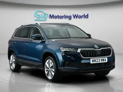 Used Skoda Karoq SE L 150 HP (110 kW) 2023 Blue SUV