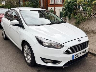 Used Ford Focus Titanium 2017 White Hatchback