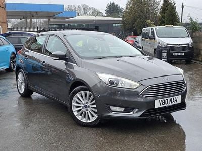 Used Ford Focus Titanium X 125 HP (91 kW) 2017 Grey Hatchback