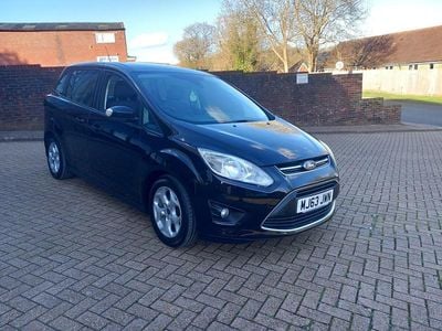 Used Ford Grand C-Max Zetec 115 HP (84 kW) 2013 Black MPV