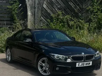 Used BMW 420 Coupé M Sport 184 HP (135 kW) 2018 Black Coupe