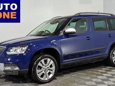 Blue Used 2016 Skoda Yeti SE L SUV | £10,995 (Fair price)