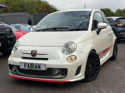 Used Abarth 595 Turismo 160 HP (117 kW) 2014 White Hatchback