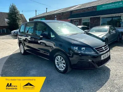 Used Seat Alhambra Ecomotive 150 HP (110 kW) 2018 Black MPV