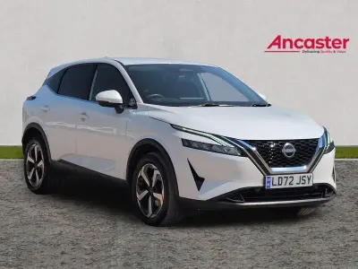 Used Nissan Qashqai N-Connecta 158 HP (116 kW) 2022 White SUV