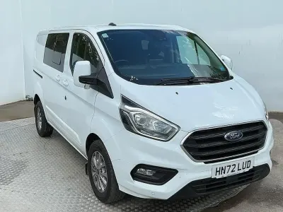 Used Ford Transit Custom Limited 170 HP (125 kW) 2022 White Van