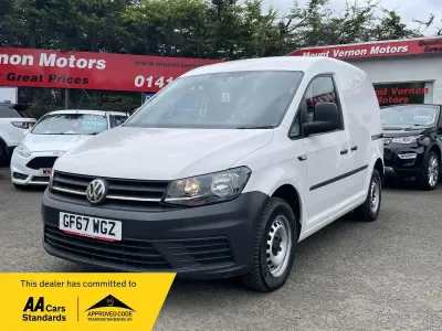 Used VW Caddy Startline 102 HP (75 kW) 2017 White MPV
