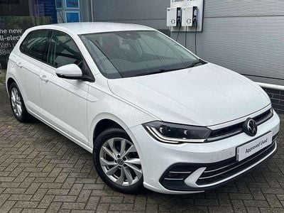 White Used 2022 VW Polo Style Hatchback | £16,289 (Fair price)