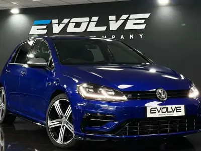 Used VW Golf VII R 300 HP (220 kW) 2019 Blue Hatchback