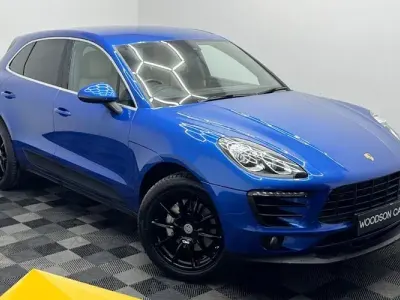 Used Porsche Macan 345 HP (253 kW) 2018 Blue SUV