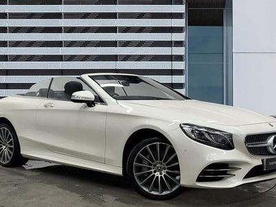 White Used 2018 Mercedes 560 AMG Line Premium Cabriolet | £49,153
